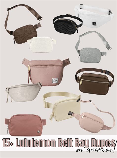 dupe belt bag|$19 lululemon bag dupe.